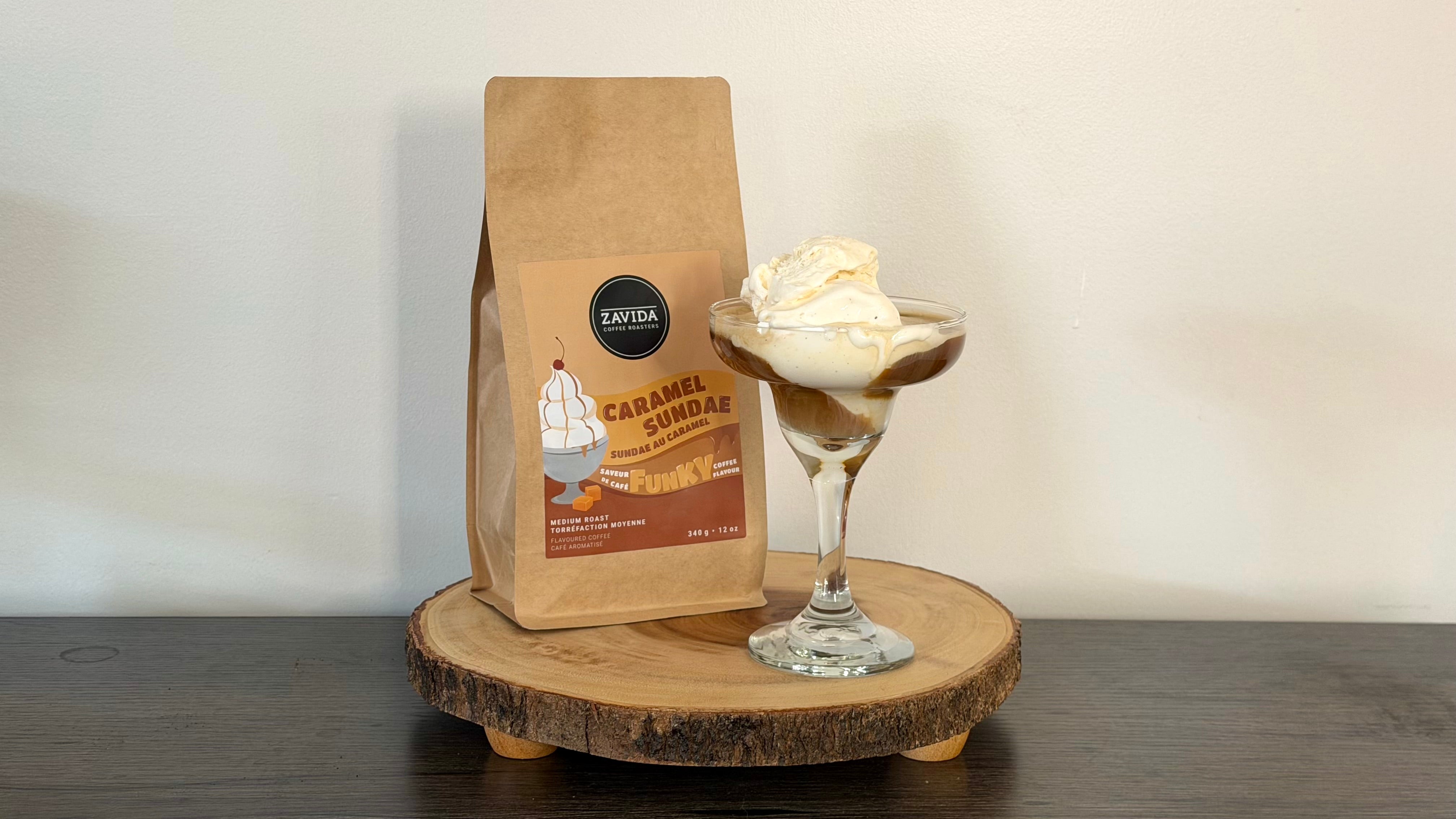 Caramel Sundae Affogato | Your New Favourite Coffee Dessert