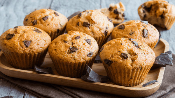 Bavarian Chocolate Coffee Banana Muffins Recipe