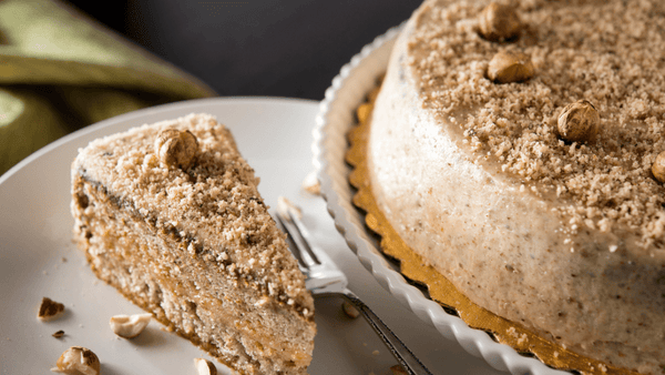 Hazelnut Vanilla Coffee Torte Recipe