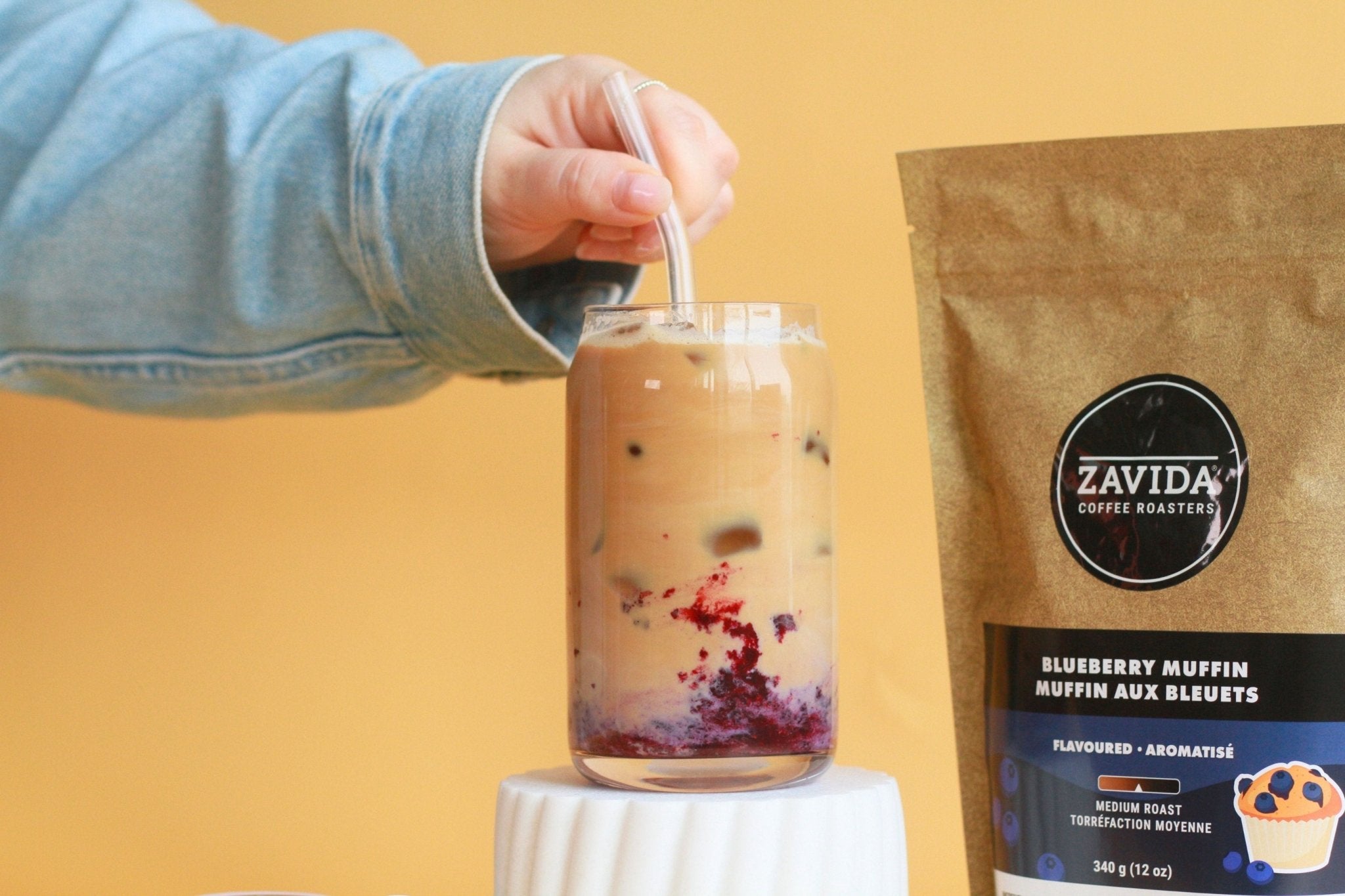 Iced Blueberry Latte Recipe | A Refreshing Summer Coffee Treat - Zavida Coffee