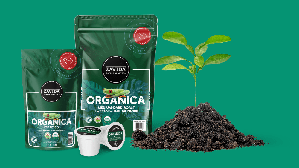 New Organica Dark Coffee – Buy One Bag, Plant One Tree - Zavida Coffee