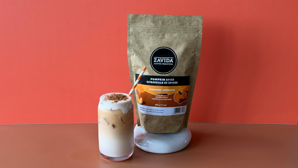 Pumpkin Spice Cheesecake Iced Coffee Recipe | Easy Fall Coffee Drink - Zavida Coffee