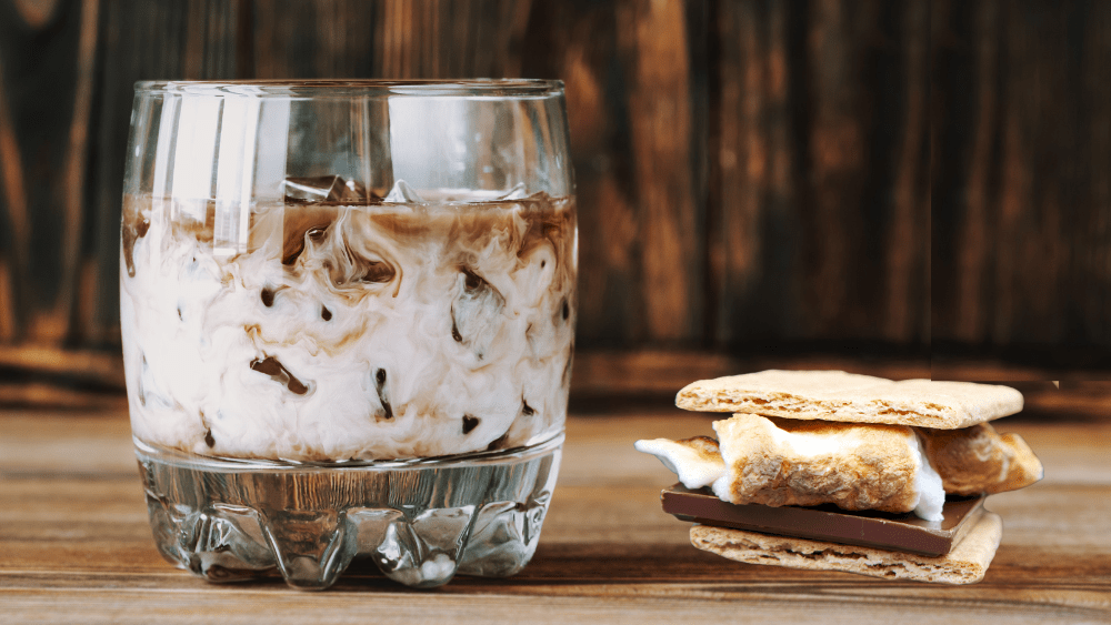 S'mores Hot White Russian Coffee Recipe - Zavida Coffee