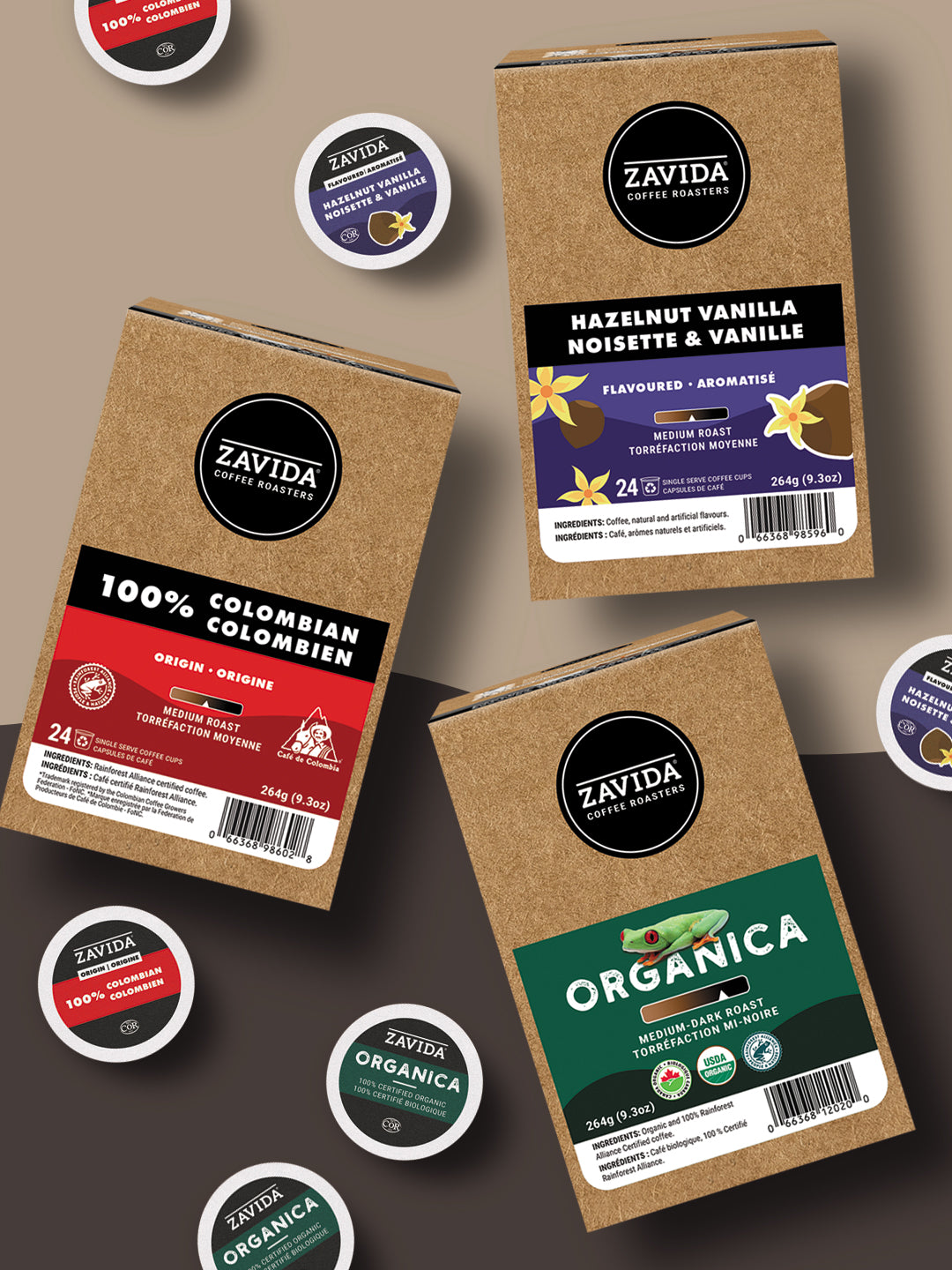 Single Serve K-cup Compatible - Zavida Coffee