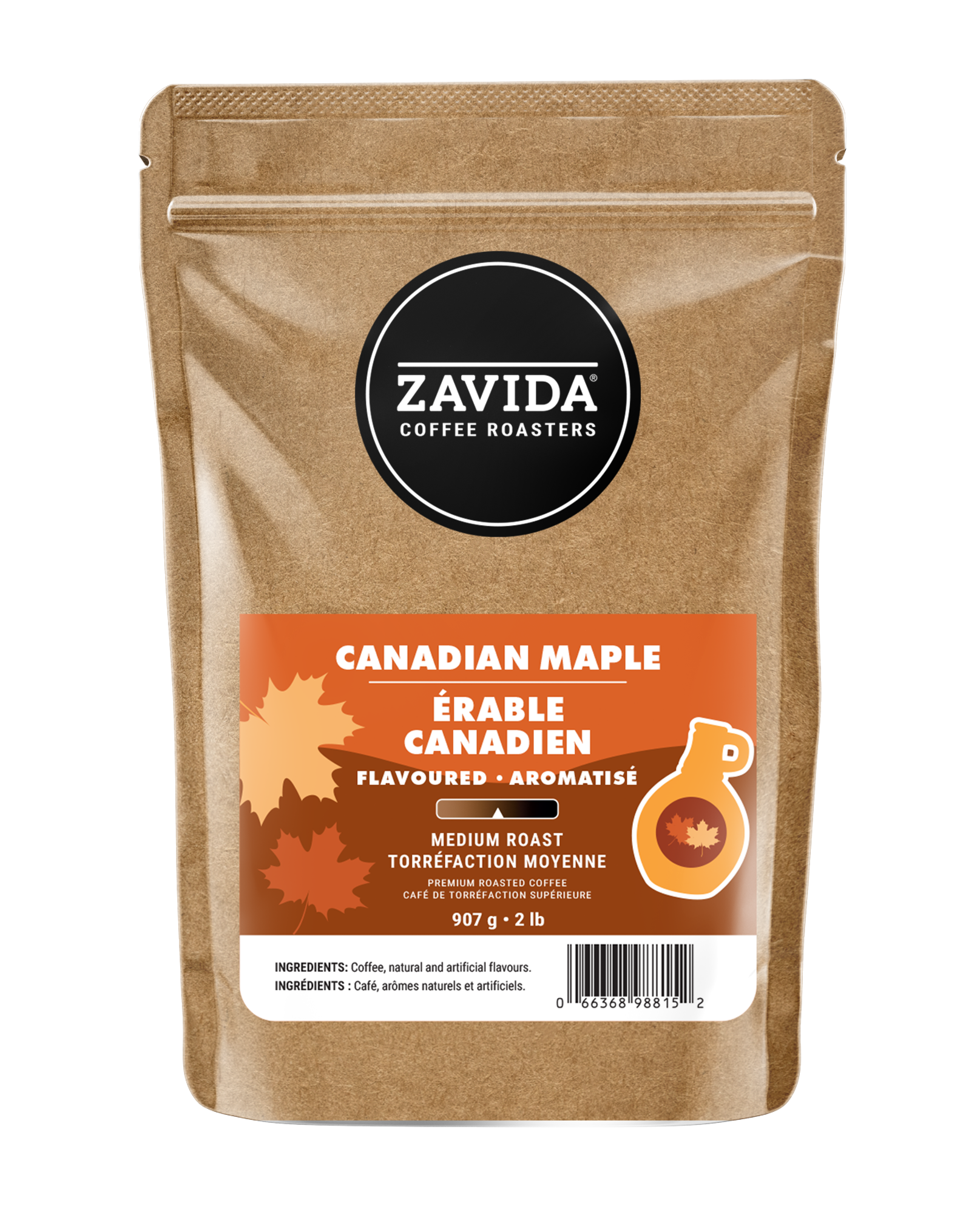 Canadian Maple Coffee - 2lbs whole beans