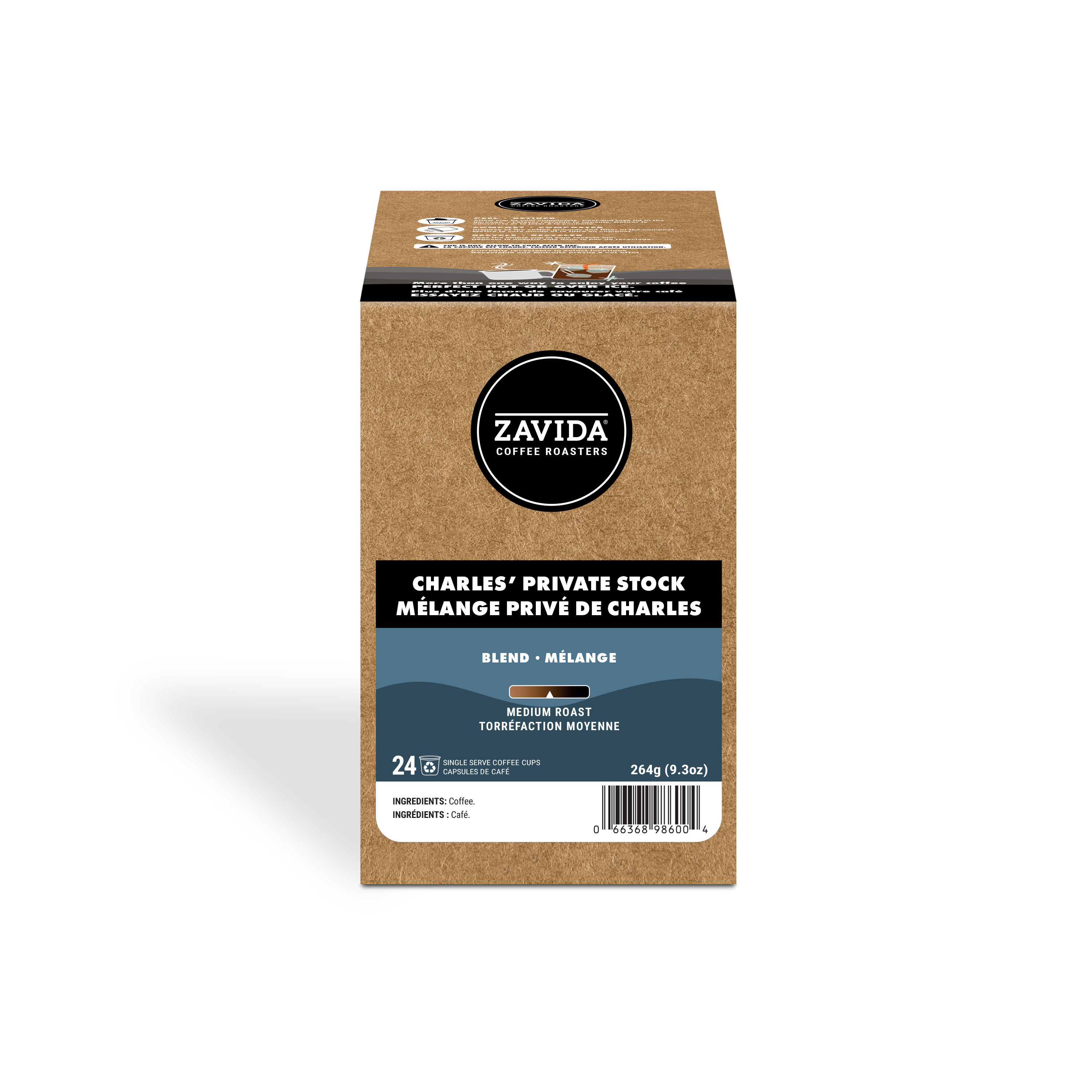 Charles' Private Stock K-Cup® Compatible - 24 Pods