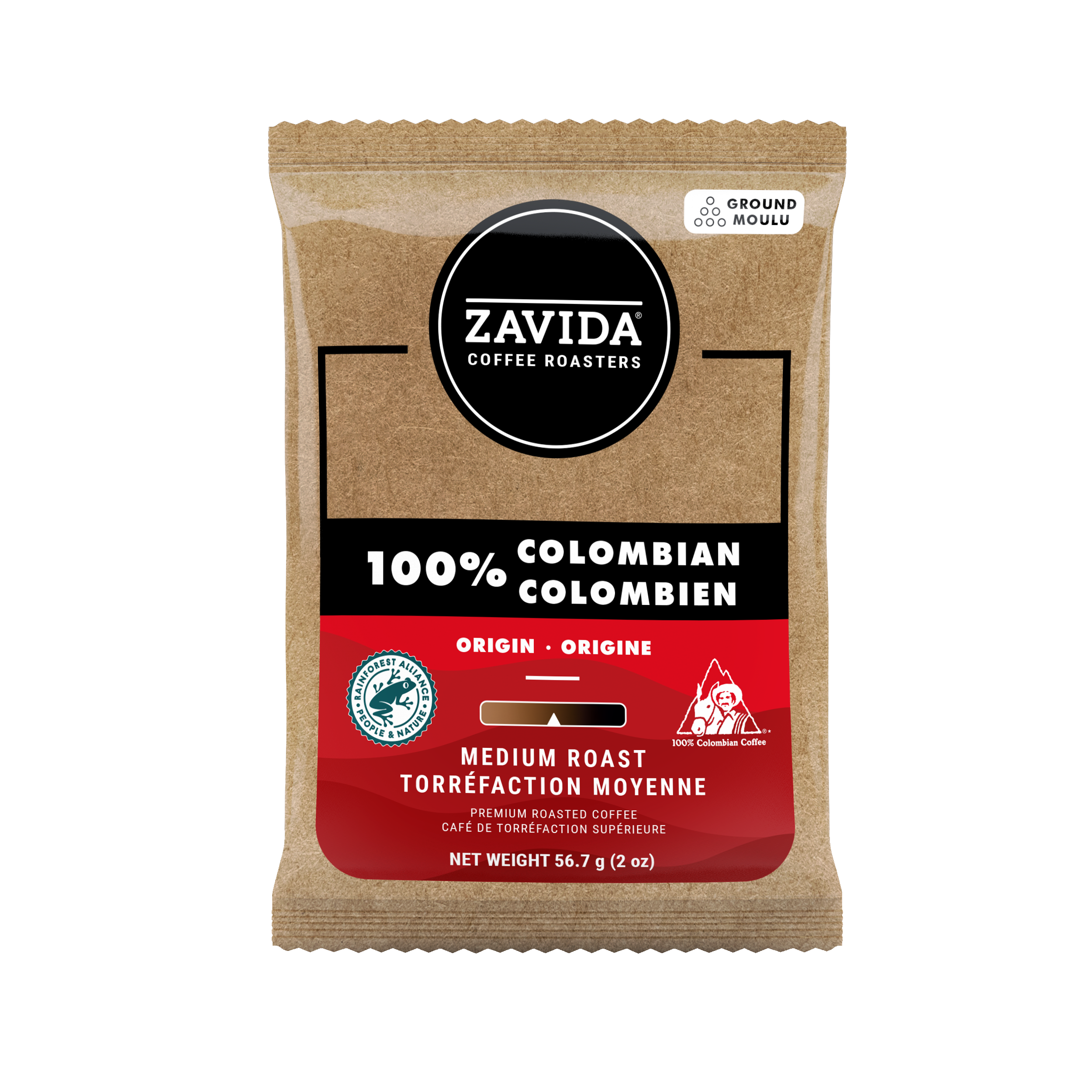 100% Colombian Coffee 64 Pouches