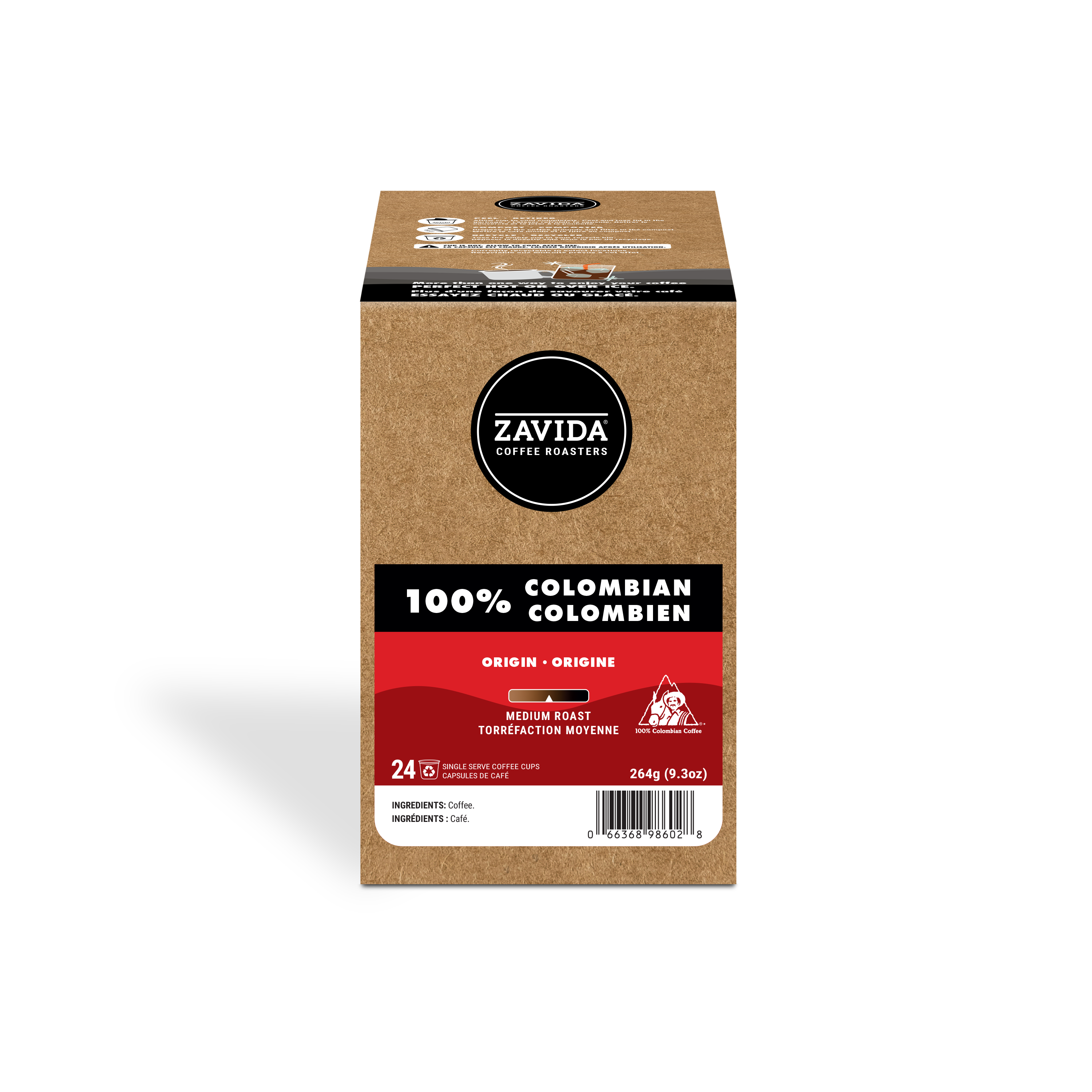 100% Colombian K-Cup® Compatible - 24 Pods