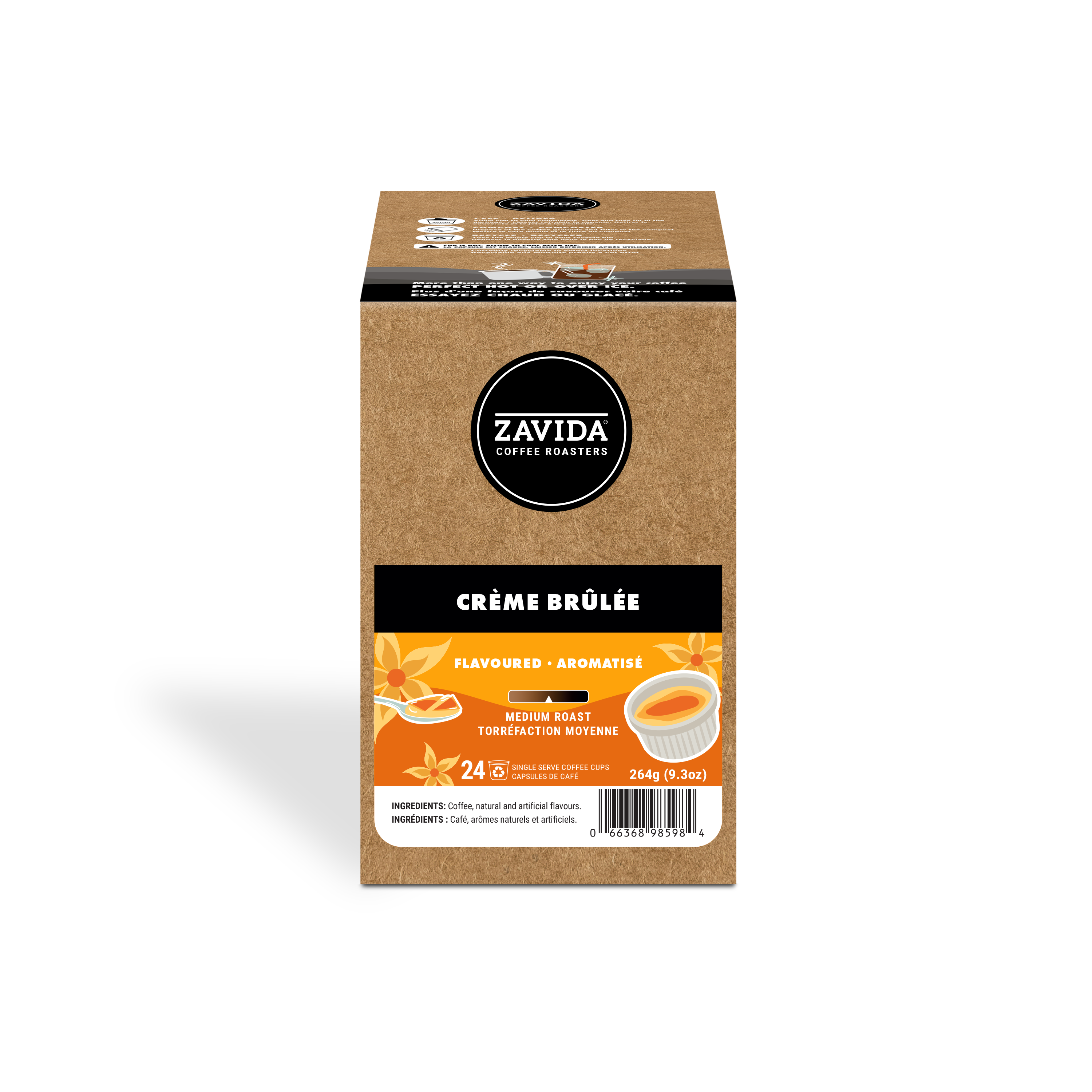 Crème Brûlée K-Cup® Compatible - 24 Pods