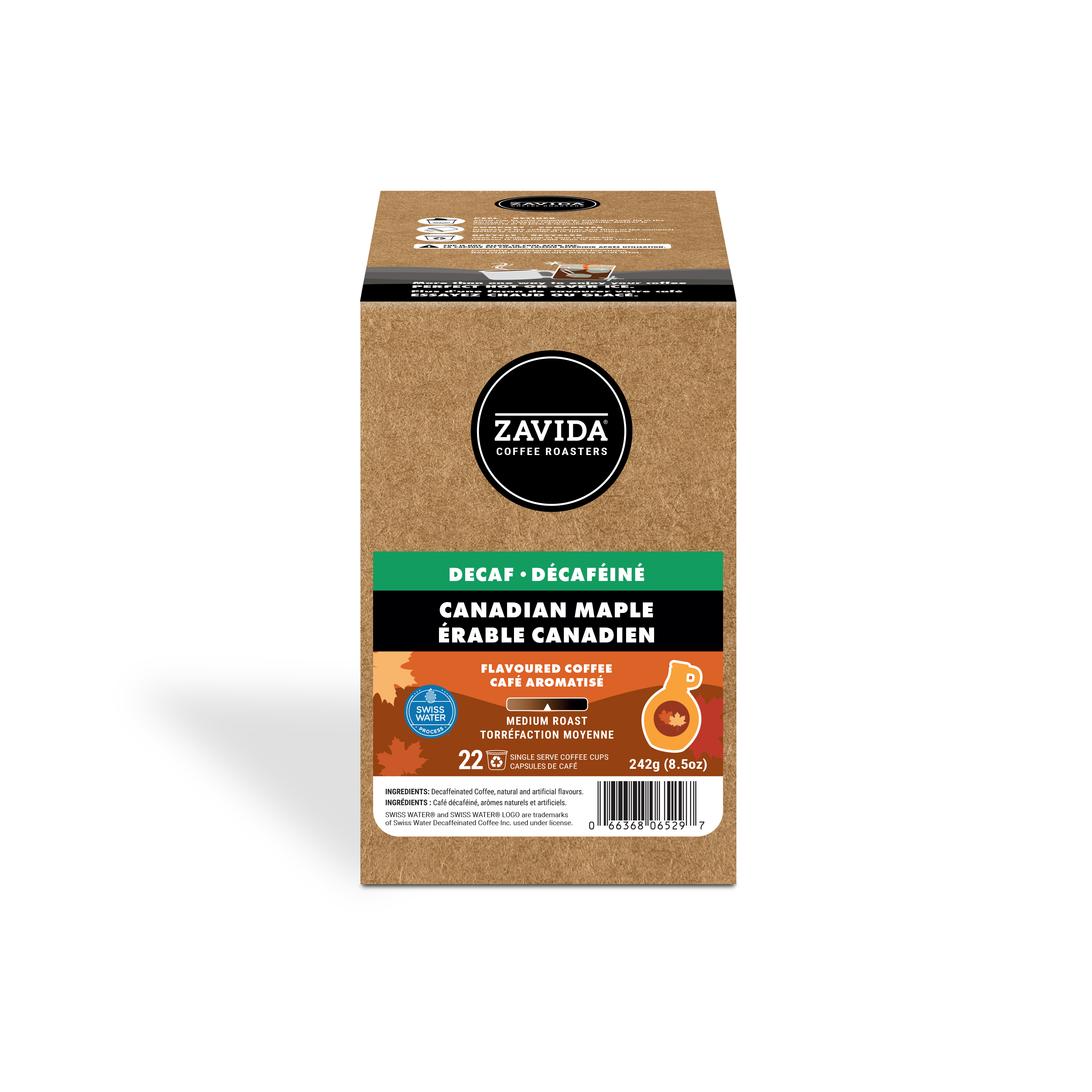 Decaf Canadian Maple K-Cup® Compatible - 22 Pods