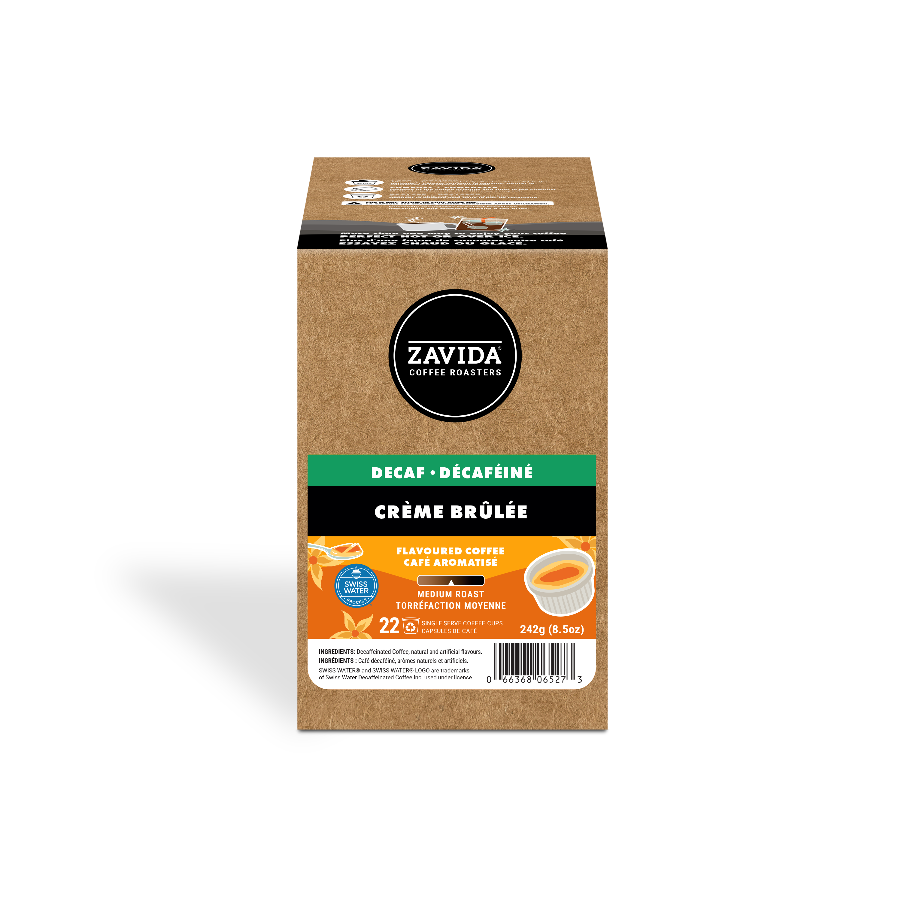 Decaf Crème Brûlée K-Cup® Compatible - 22 Pods