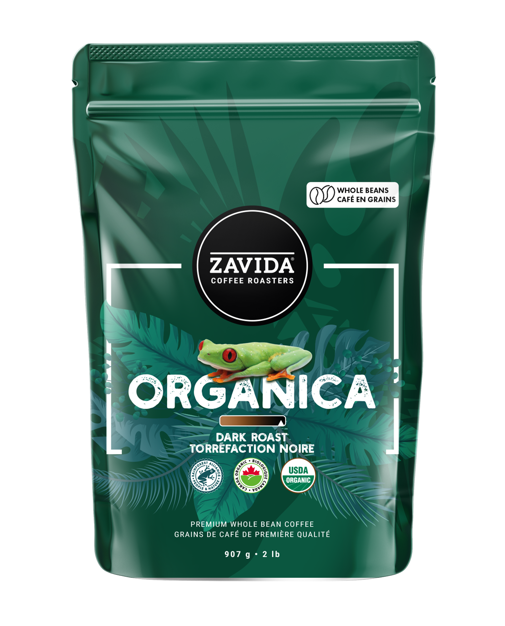 Organica Rainforest Alliance Coffee - Dark Roast | Zavida Coffee