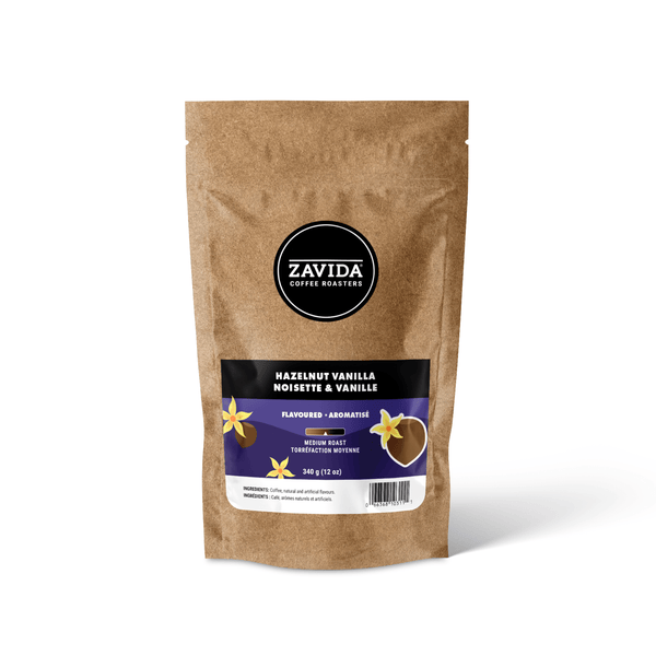 Hazelnut Vanilla Flavored Coffee | Zavida Coffee