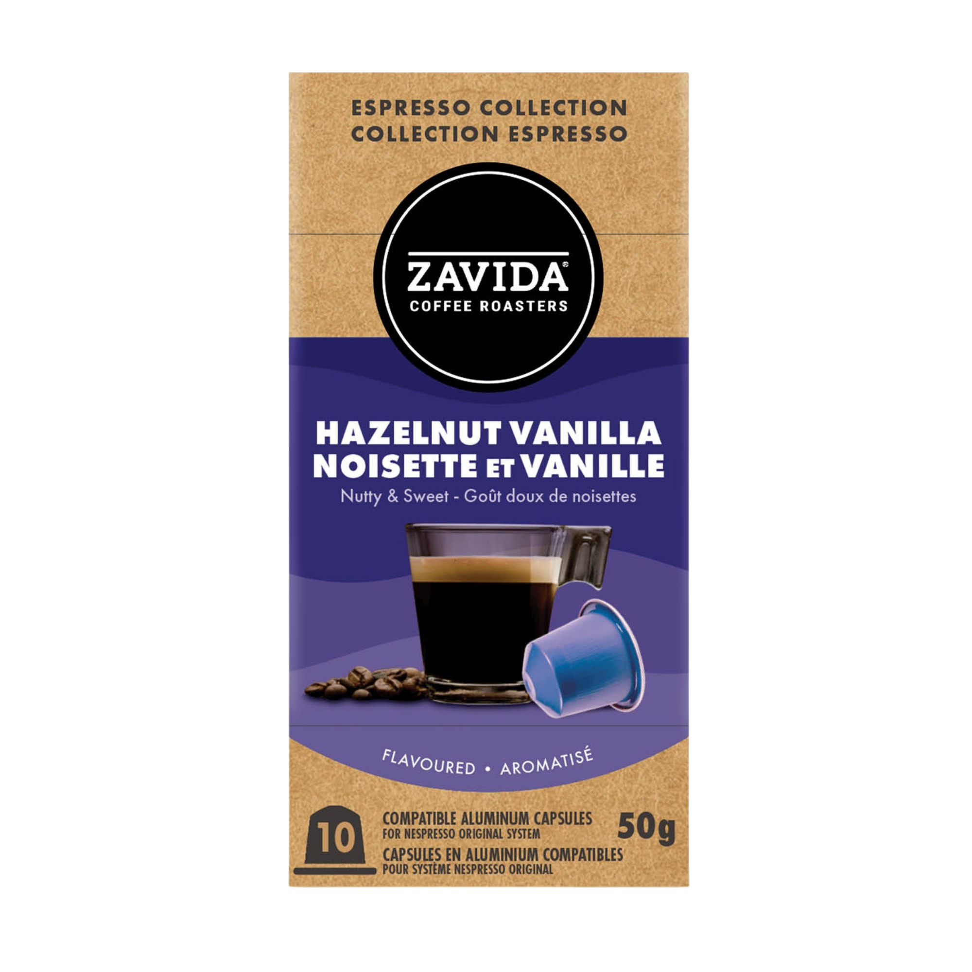 Hazelnut Vanilla Nespresso® Compatible Pods – Zavida Coffee