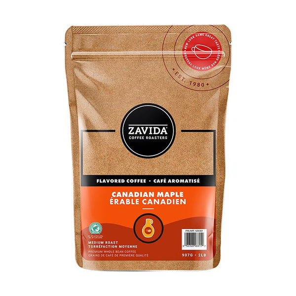 Large Format Canadian Maple Flavored Coffee Zavida Coffee