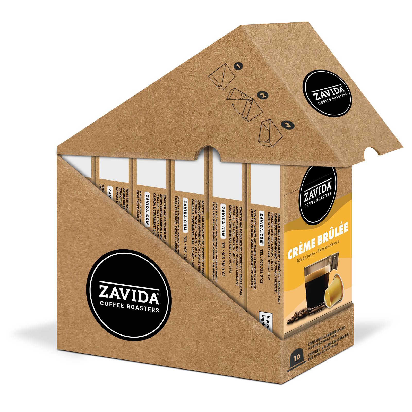 Créme Brûlée Nespresso-Compatible Pods - Zavida Coffee