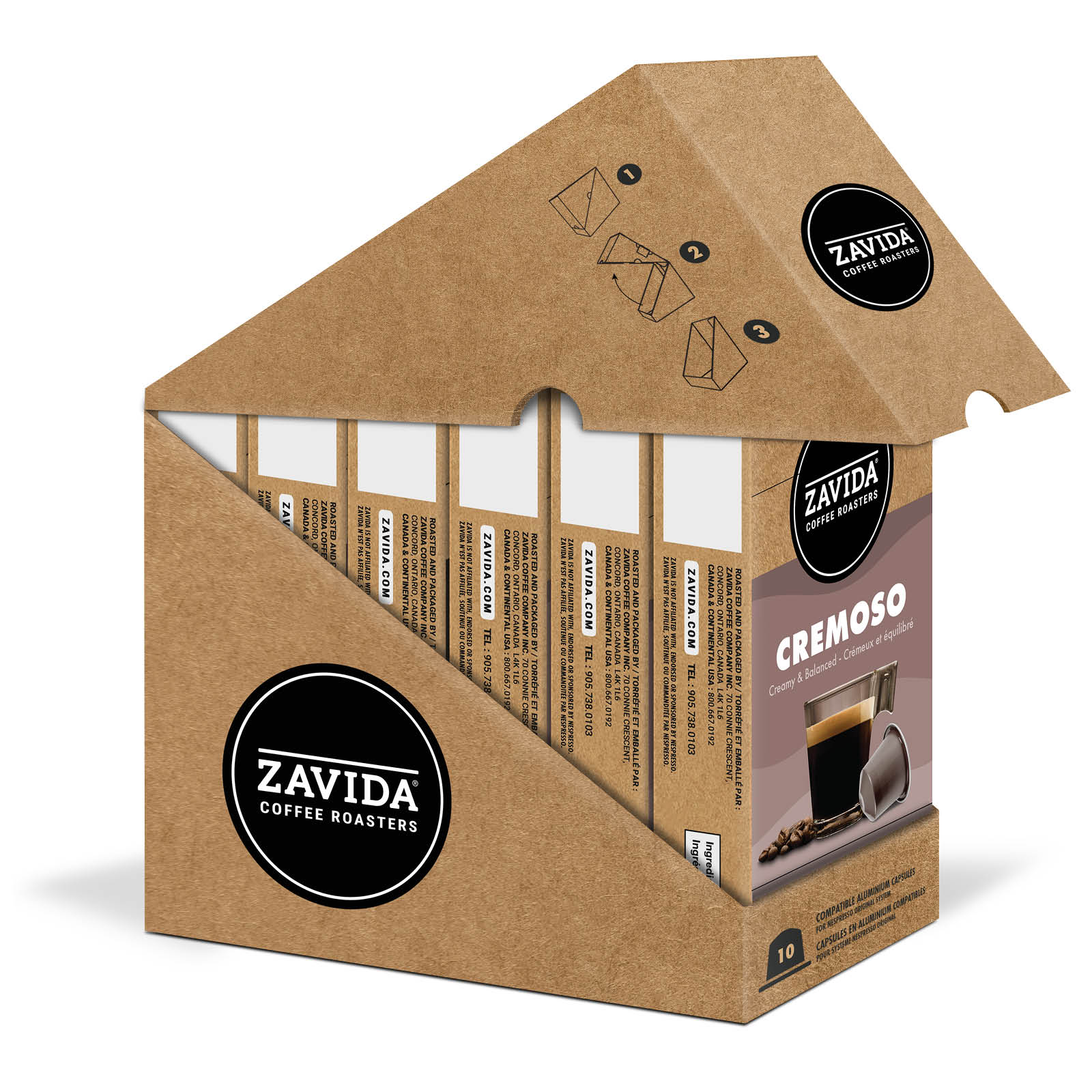 Espresso Cremoso Nespresso-Compatible Pods - Zavida Coffee
