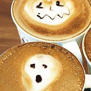 6 Halloween Inspired Latte Art Creations - Zavida Coffee