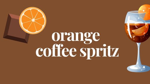 Citrus Meets Chocolate: Orange Coffee Spritz Recipe - Zavida Coffee