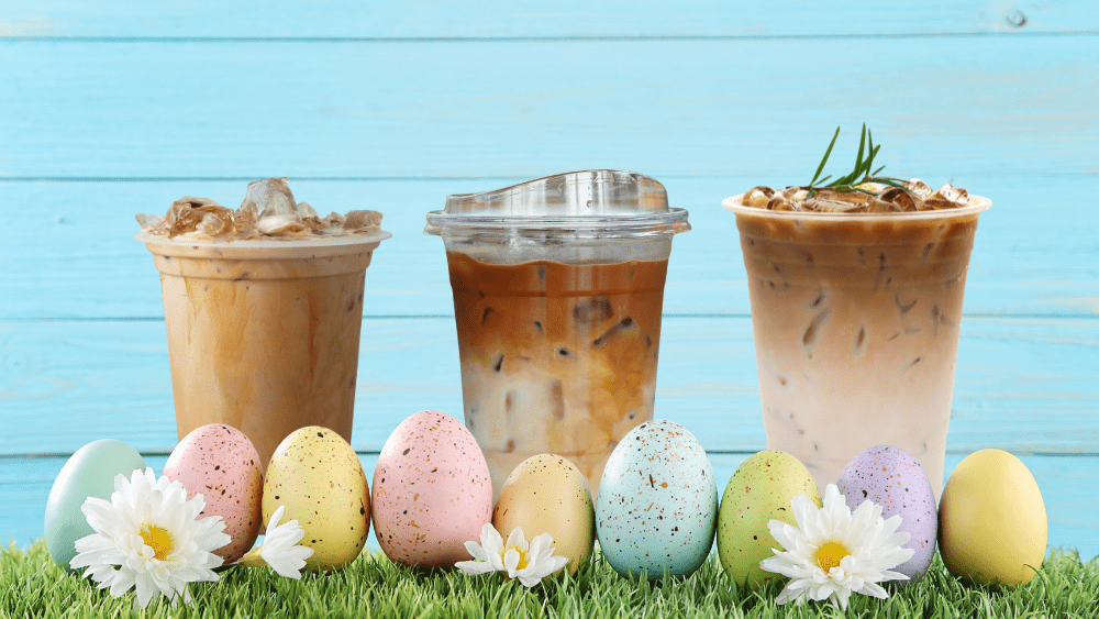 Easter Mini Eggs Iced Coffee Recipe - Zavida Coffee