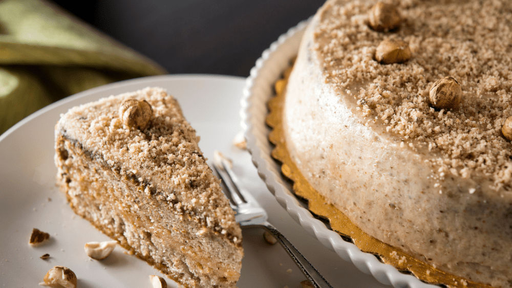 Hazelnut Vanilla Coffee Torte Recipe - Zavida Coffee