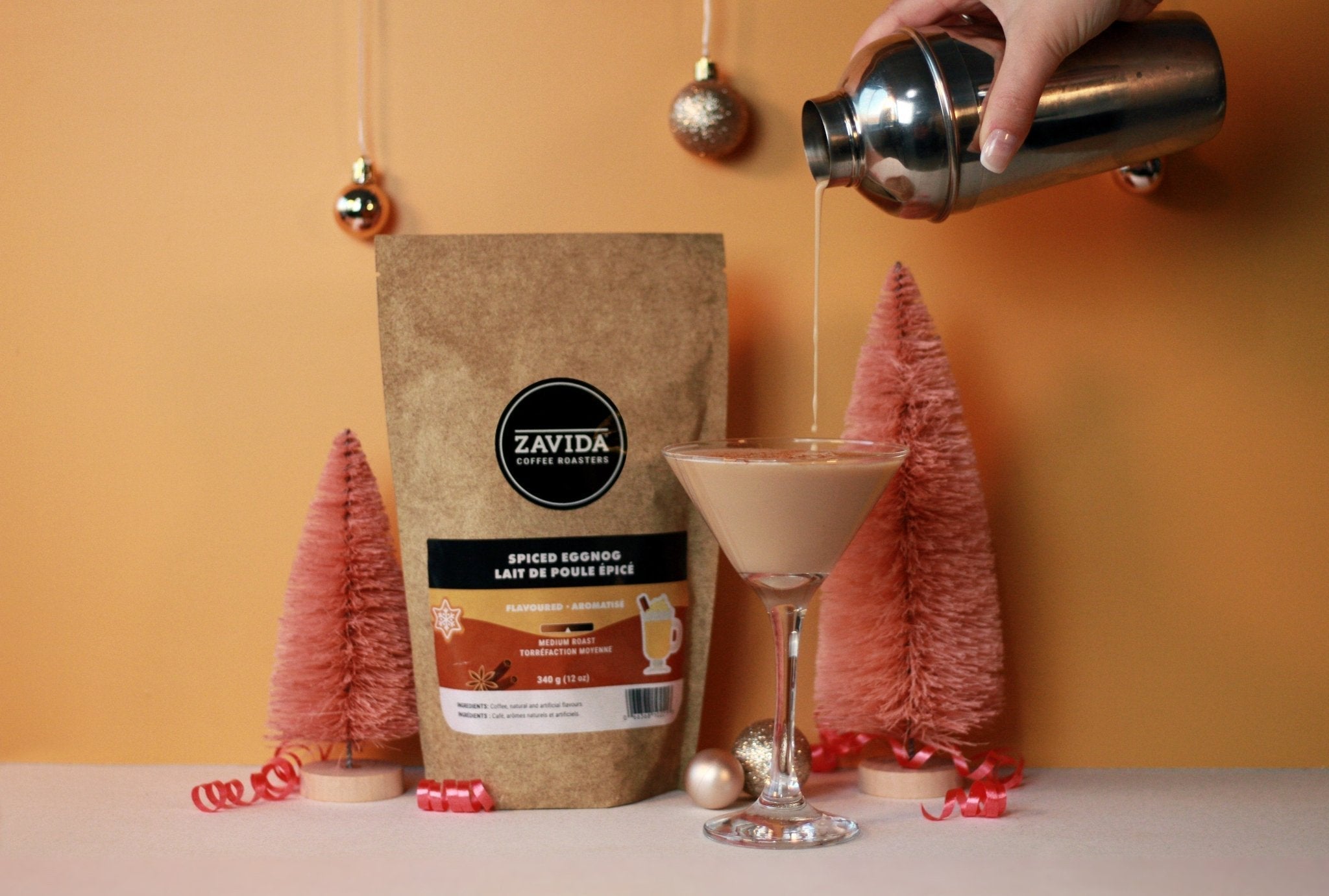 How to Make a Spiced Eggnog Martini - Zavida Coffee