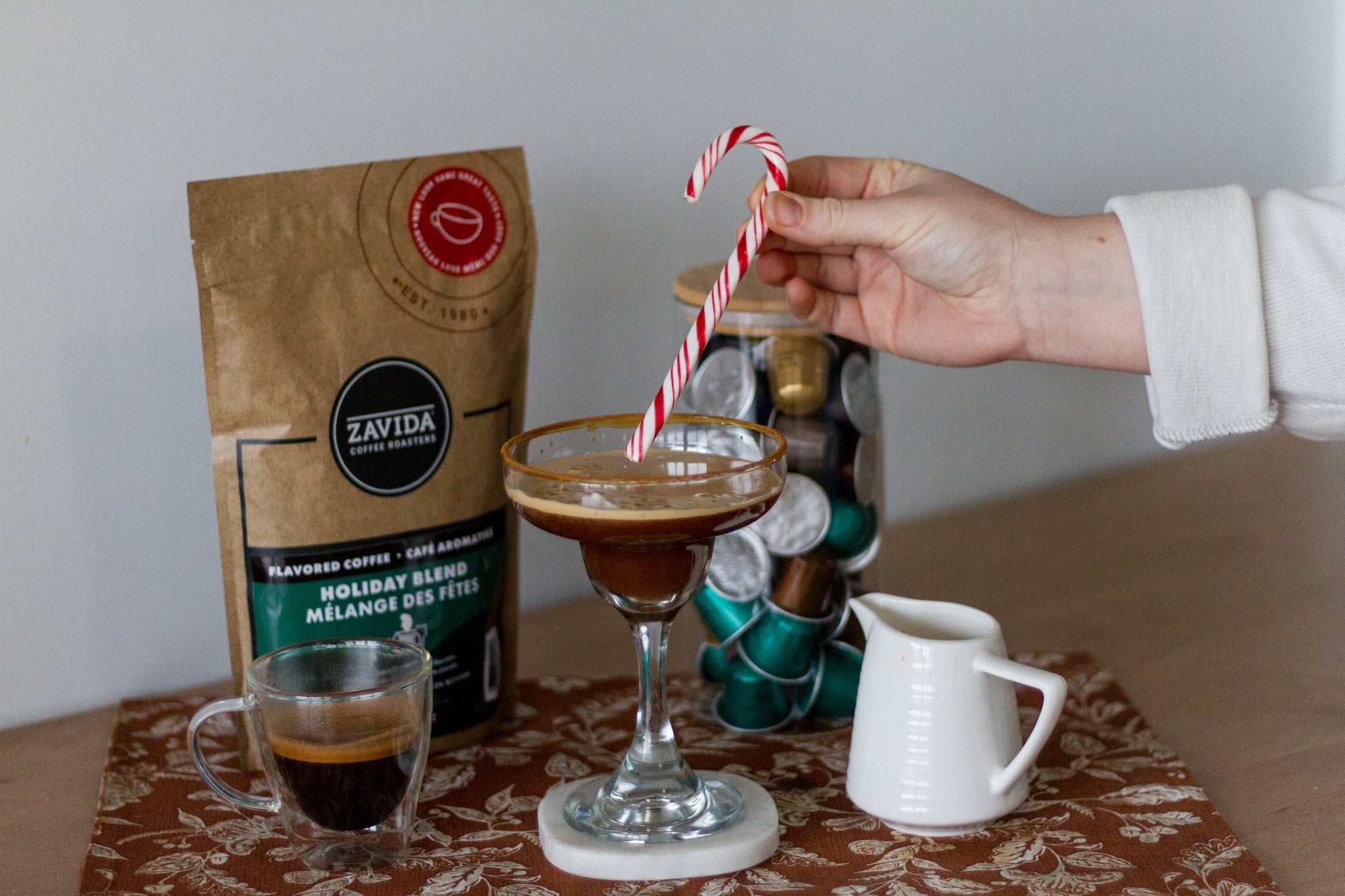 Jingle Java Bliss: A Whimsical Holiday Blend Coffee Cocktail - Zavida Coffee