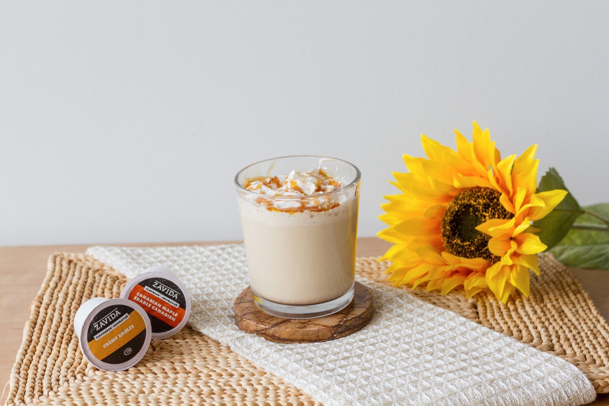 Maple Sugar Crème Brûlée Coffee Milkshake - Zavida Coffee