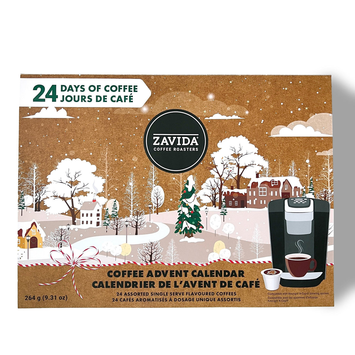 24 Days of Coffee Advent Calendar - Keurig® - Compatible - Zavida Coffee