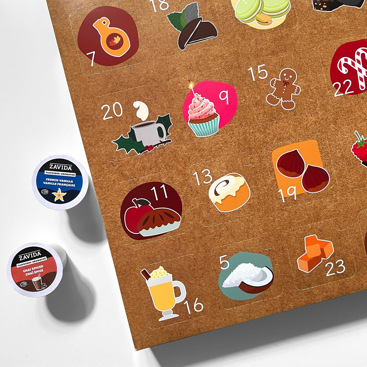 24 Days of Coffee Advent Calendar - Keurig® - Compatible - Zavida Coffee