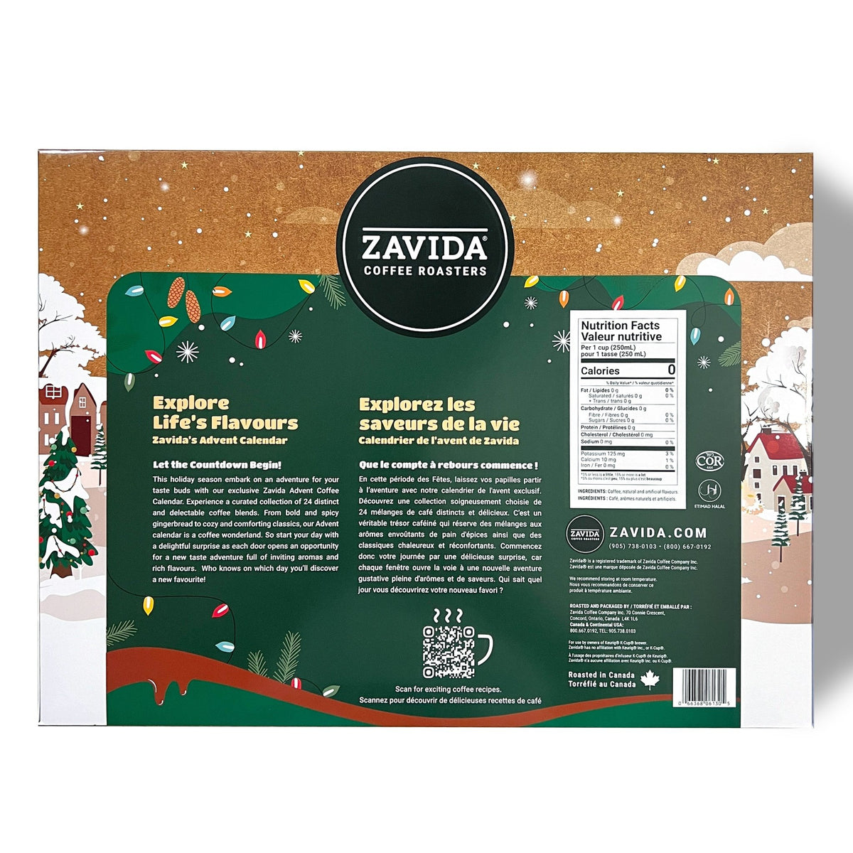 24 Days of Coffee Advent Calendar - Keurig® - Compatible - Zavida Coffee