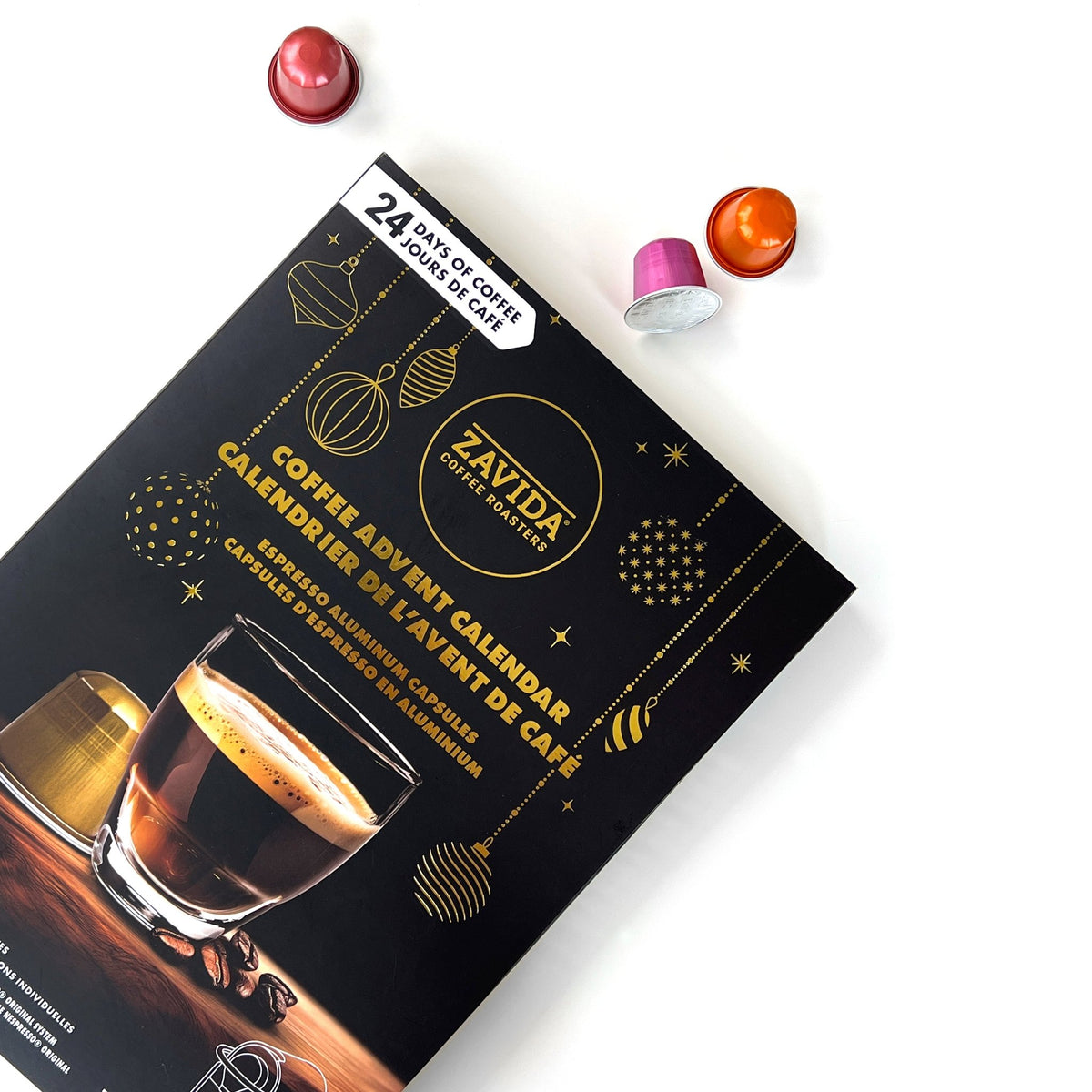 24 Days of Coffee Advent Calendar - Nespresso® - Compatible - Zavida Coffee