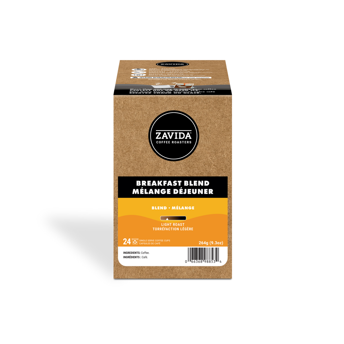 Mélange déjeuneur Compatible K-Cup® - 24 pods