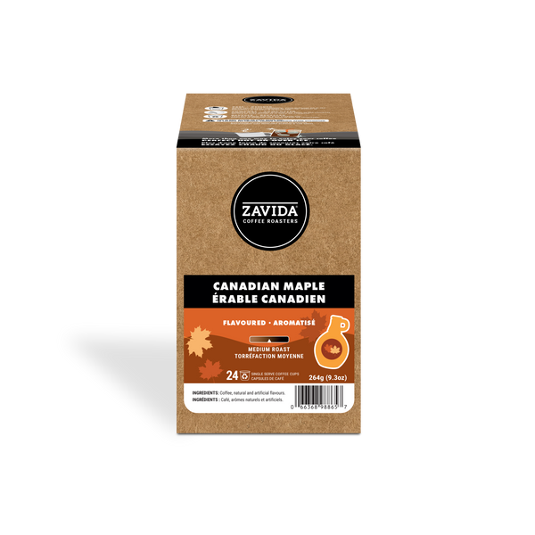 Canadian Maple K-Cup® Compatible - 24 Pods – Zavida Coffee
