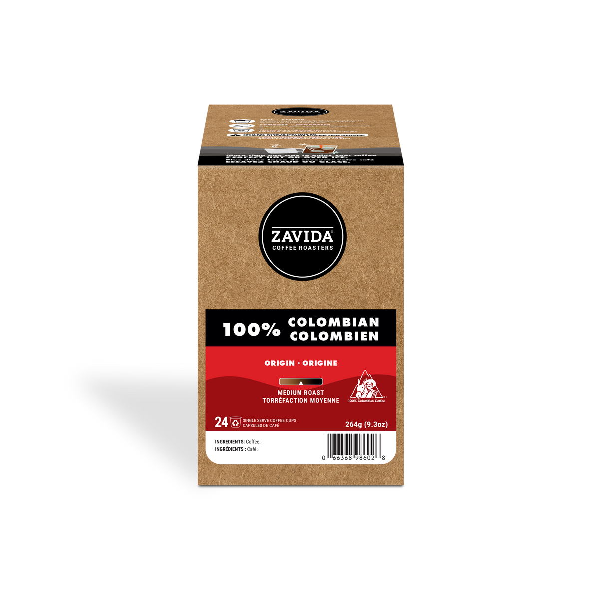 100% Colombien Compatible K-Cup® - 24 Pods