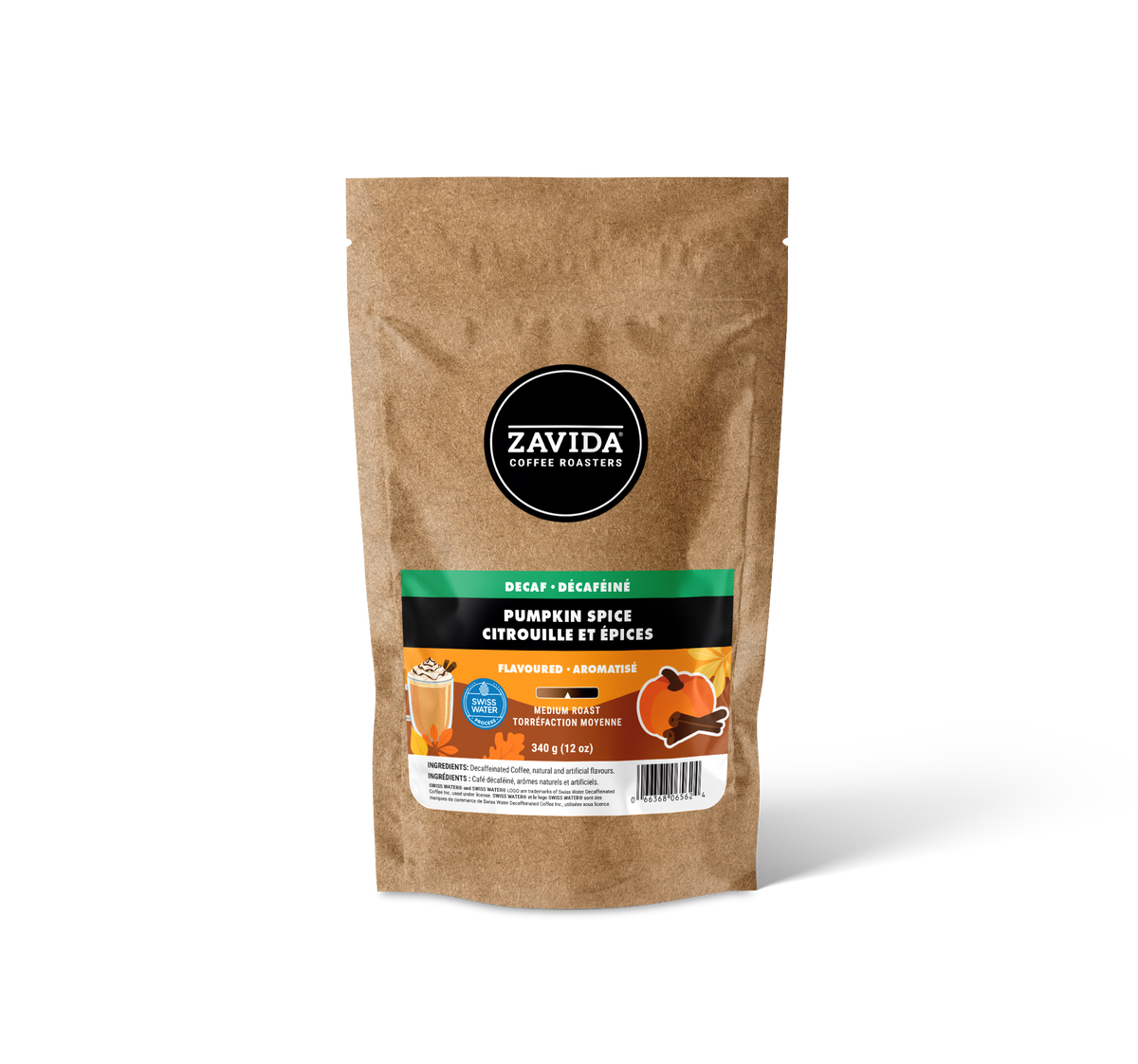 Decaf Pumpkin Spice Coffee