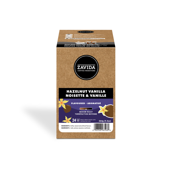 Hazelnut Vanilla K-Cup® Compatible - 24 Pods – Zavida Coffee