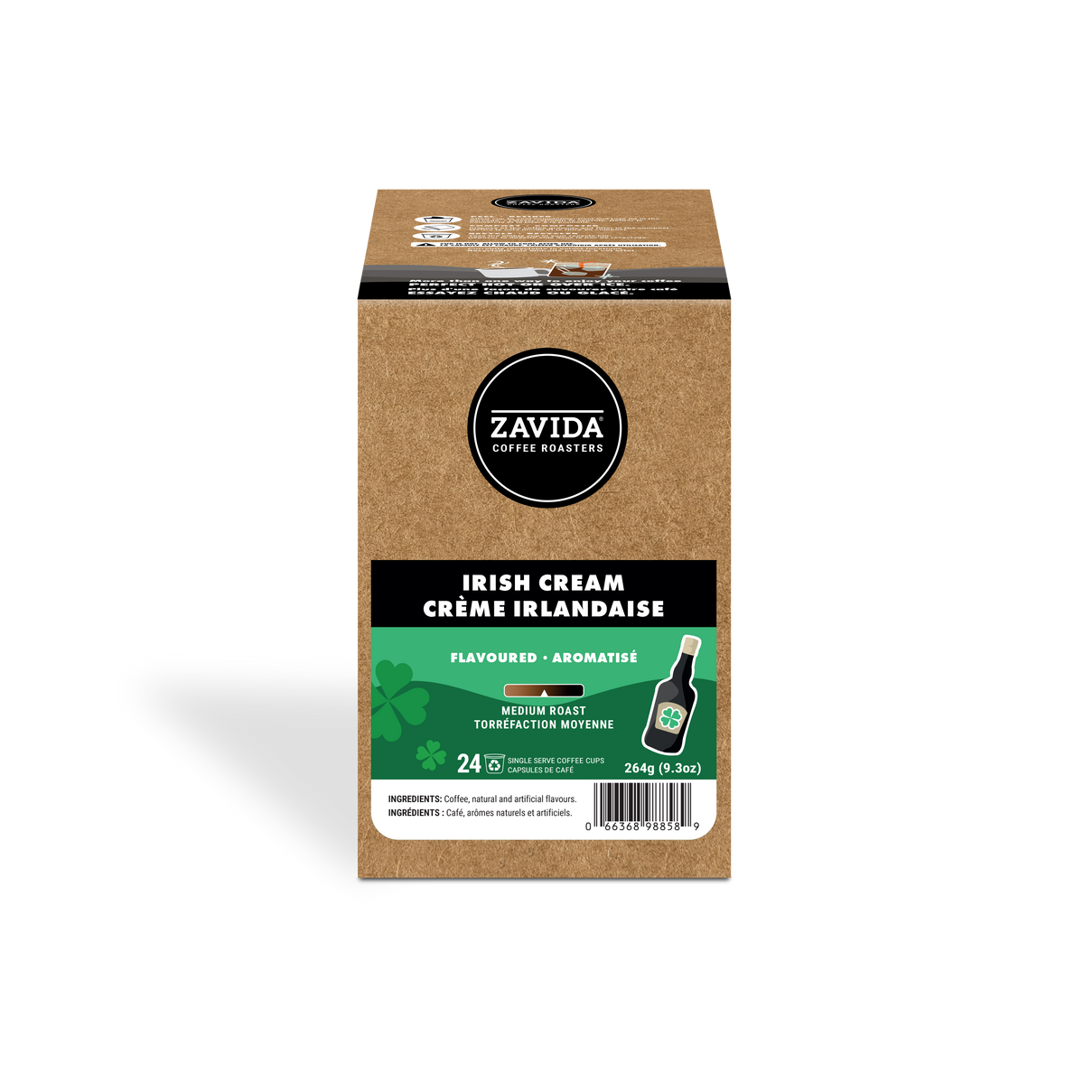 Irish Cream K-Cup® Compatible - 24 Pods – Zavida Coffee