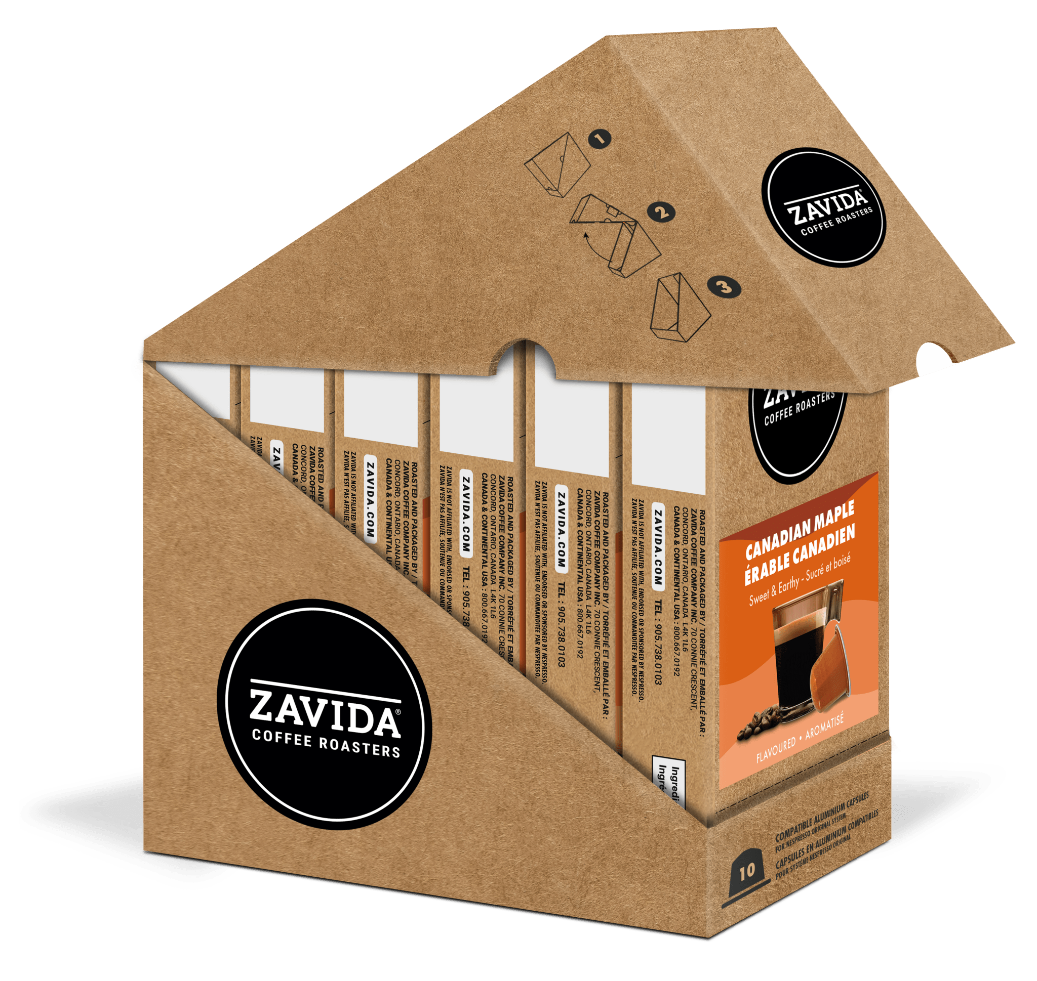 Canadian Maple Nespresso® Compatible Pods – Zavida Coffee