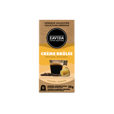 Crème Brûlée Nespresso® Compatible Pods