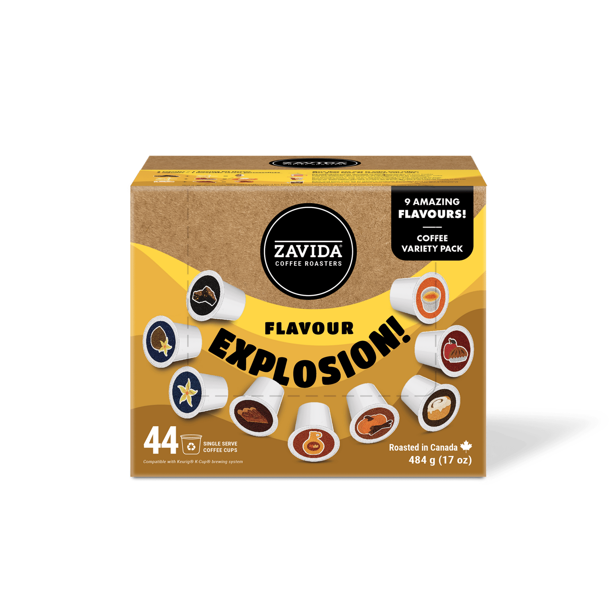 Flavour Explosion Variety Pack (44 pods) - Zavida Coffee