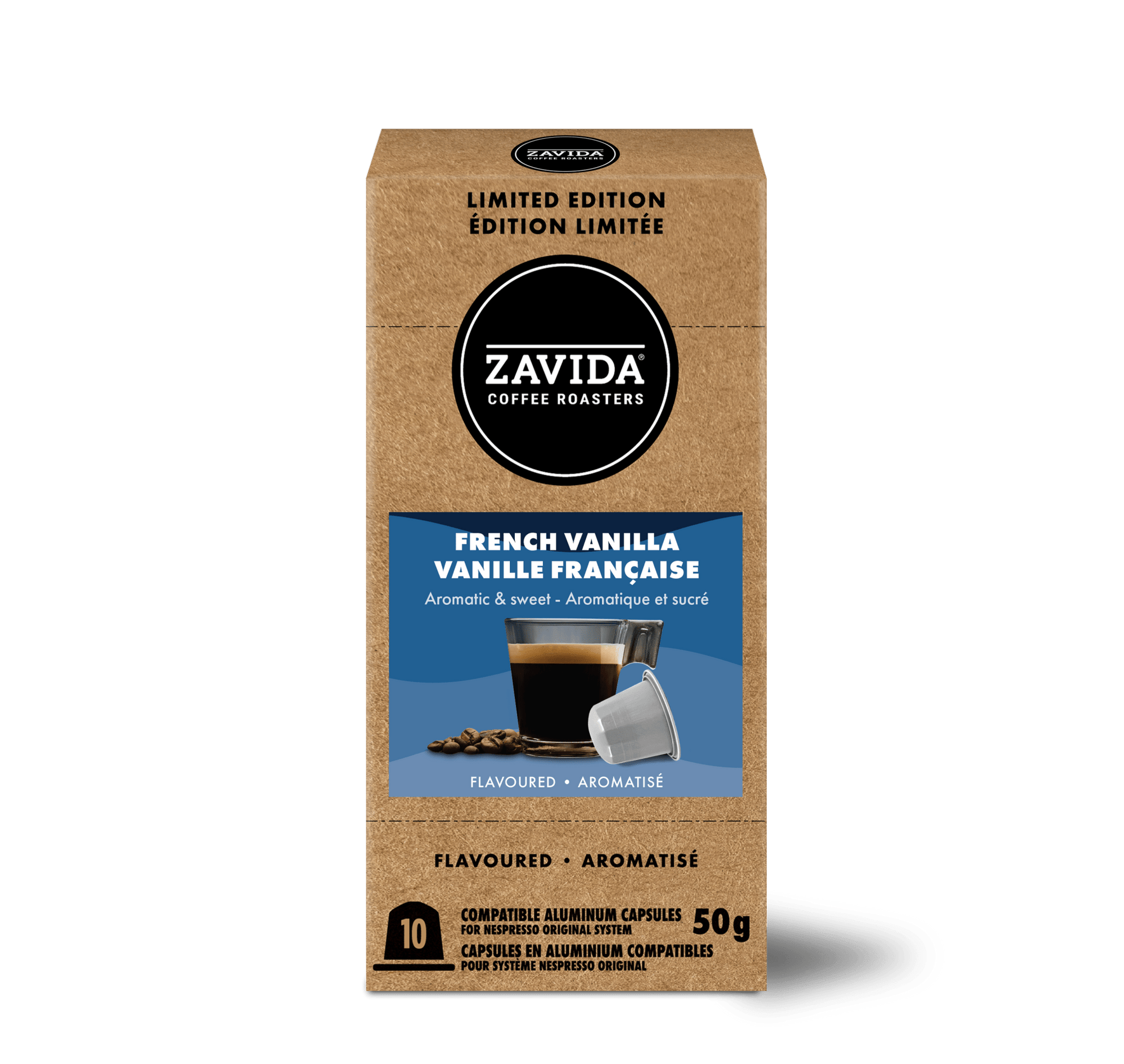 French Vanilla Nespresso® - Compatible Pods - Zavida Coffee