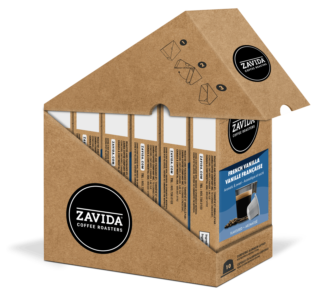 French Vanilla Nespresso® - Compatible Pods - Zavida Coffee