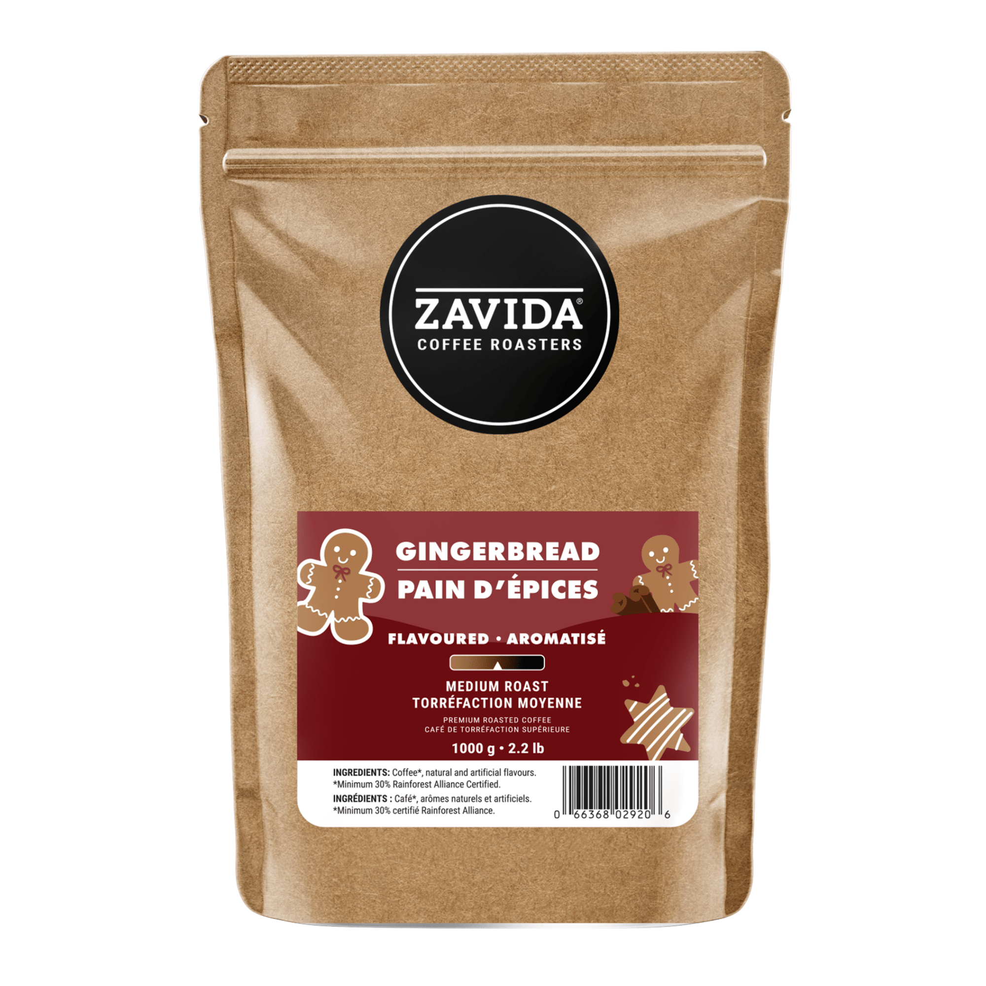 Gingerbread Coffee - Whole Beans - Zavida Coffee