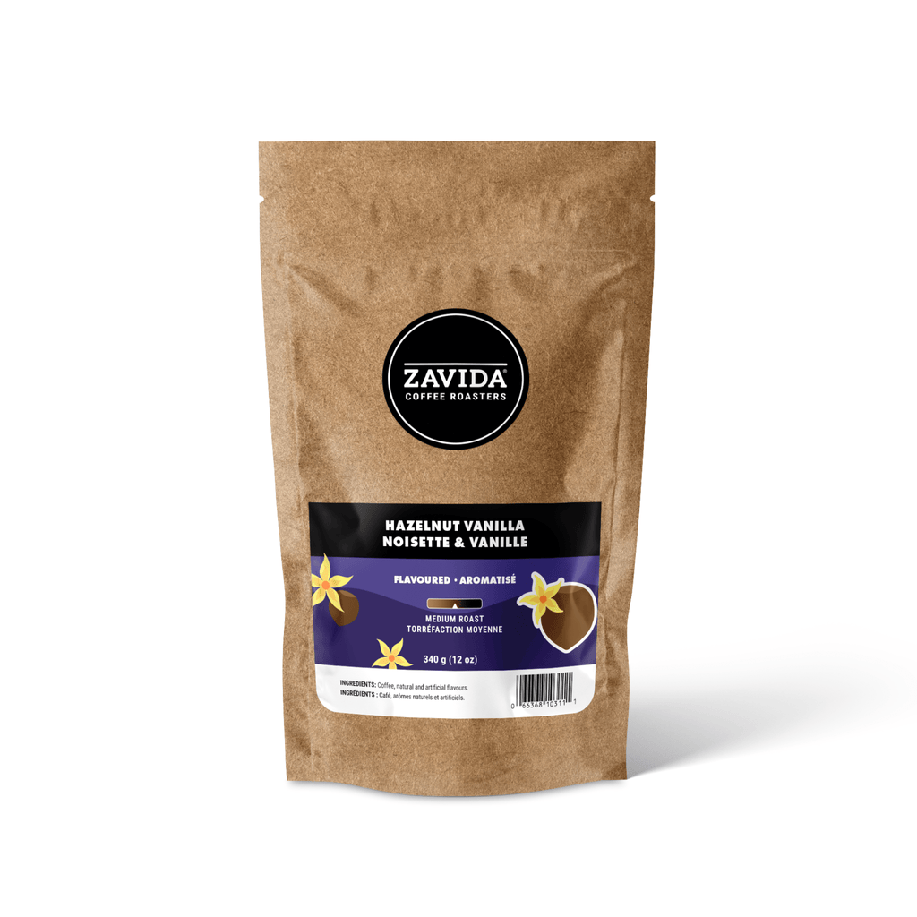 Hazelnut Vanilla Flavored Coffee | Zavida Coffee