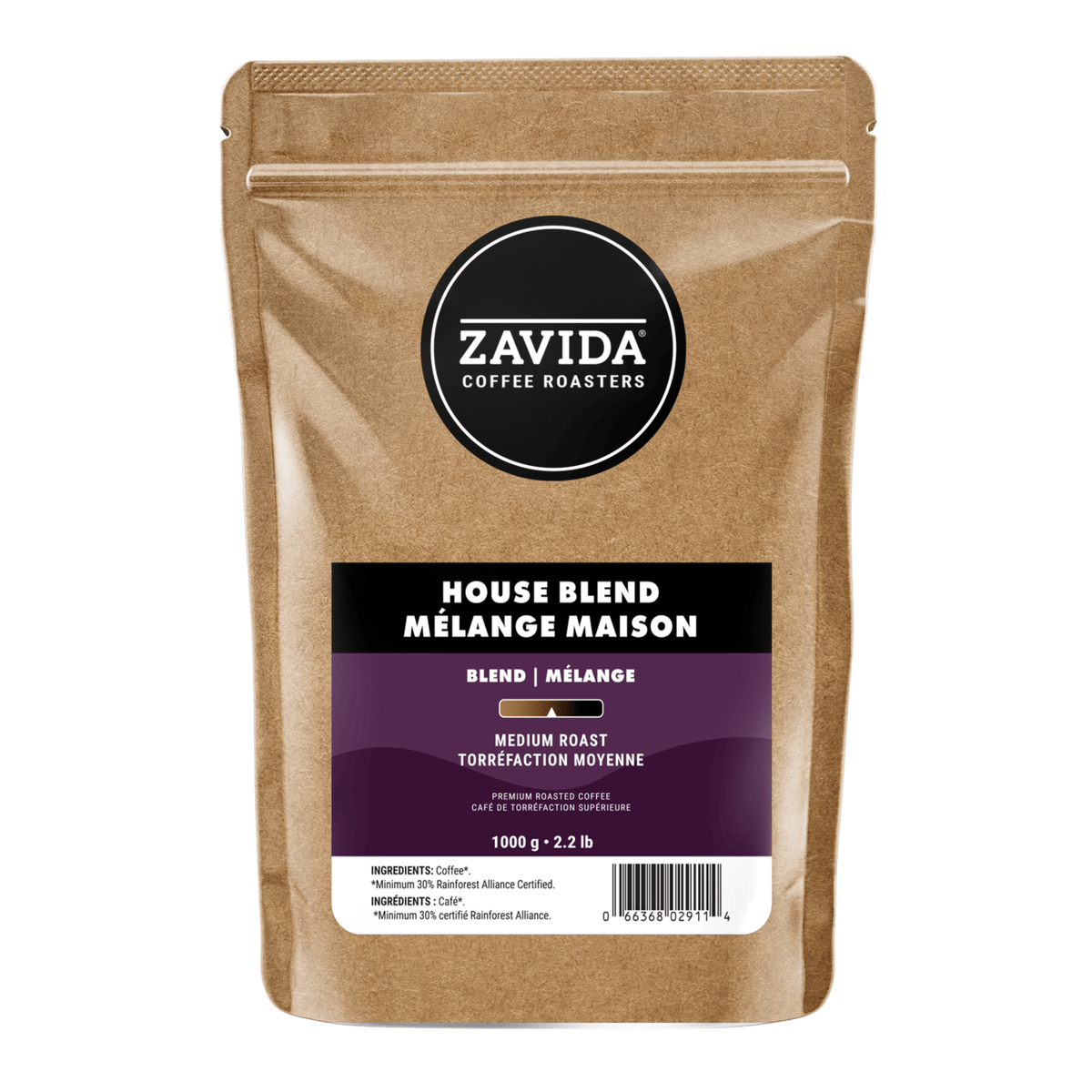 House Blend Coffee - Whole Beans - Zavida Coffee