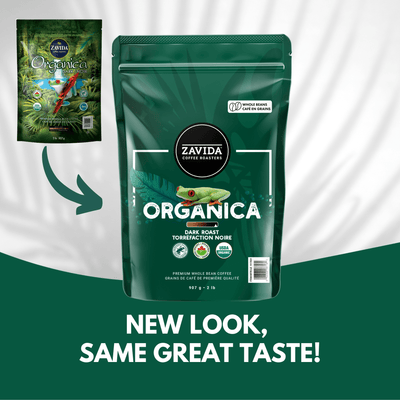 Organica Rainforest Alliance Coffee - Dark Roast - Whole Bean - Zavida Coffee