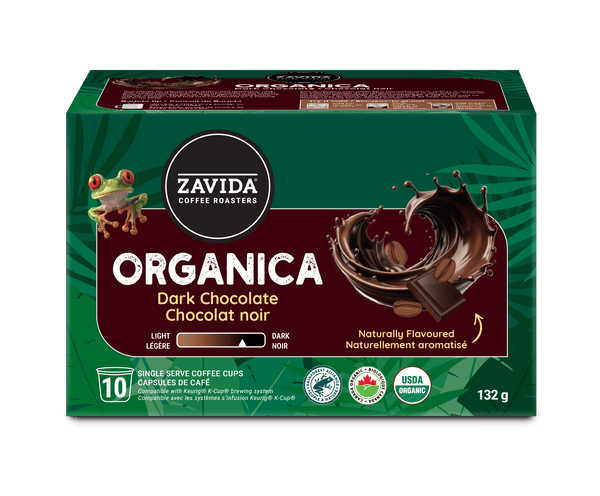 Organica Dark Chocolate K-Cup® Compatible - 10 Pods – Zavida Coffee