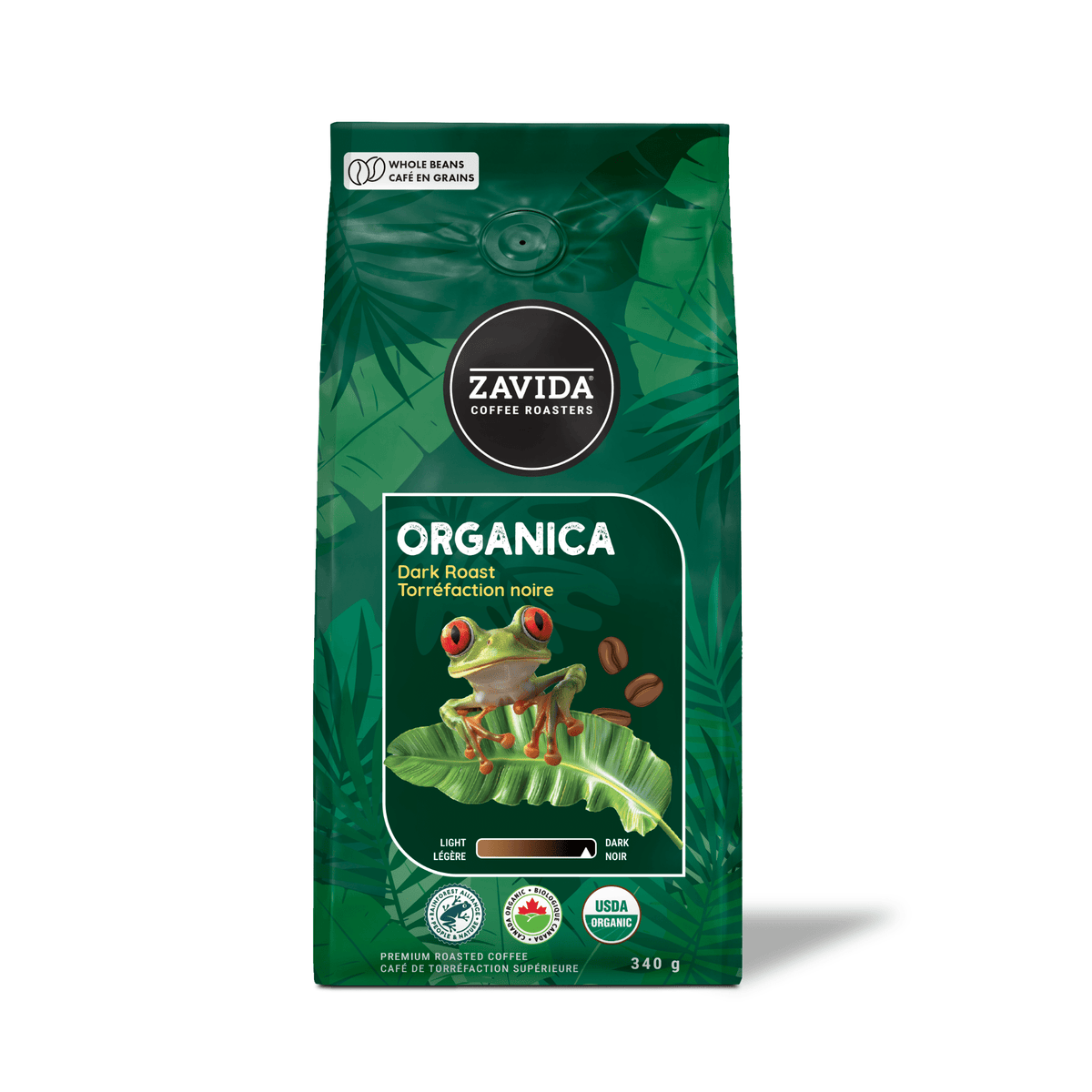 Organica Rainforest Alliance Dark Roast - Zavida Coffee