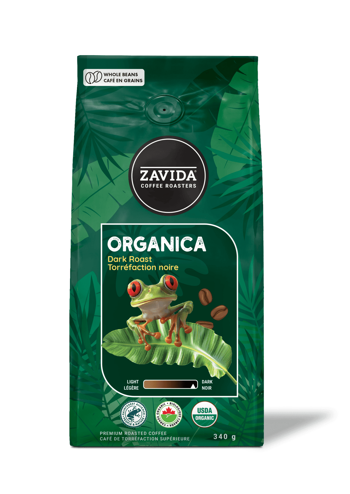 Organica Rainforest Alliance Dark Roast - Zavida Coffee